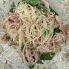 にんにくおかかマヨ《スナップエンドウの春雨サラダ》の工程2