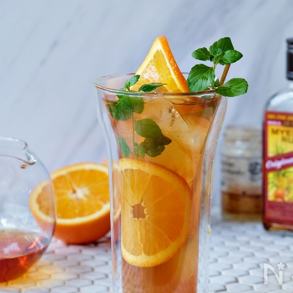 ラムオレンジティー