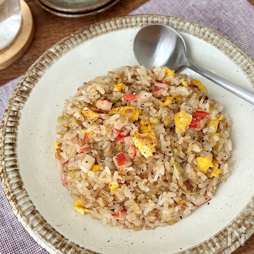 【カニ玉チャーハン】パパッと作れる!間違いない美味しさ♪