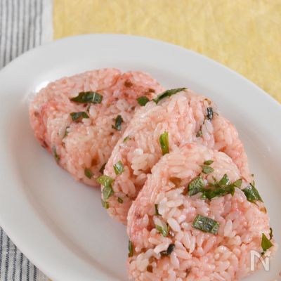 からしめんたいバターおにぎり