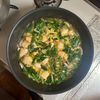 【鶏ささ身とほうれんそうの中華風とろみ煮】手頃な食材で♪の工程5