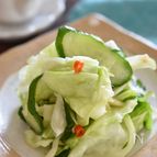 キャベツときゅうりの簡単浅漬け【作り置き】
