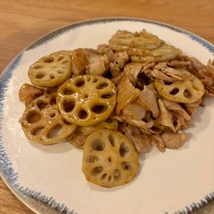磯野藻屑源素太皆の作ってみた!投稿(豚れんこんのうまだれ#作り置き#お弁当)