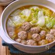 ＊えのきでカサ増し豚団子と白菜の旨味噌なべ＊