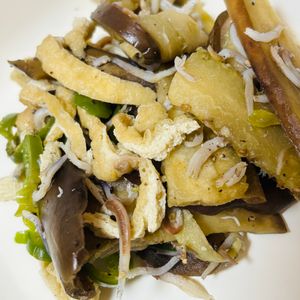 Kuの作ってみた!投稿(【なすとお揚げの和風じゃこペッパー】お手軽やみつきおかず♪)