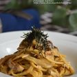 ツナと香ばしキノコの海苔クリームパスタ