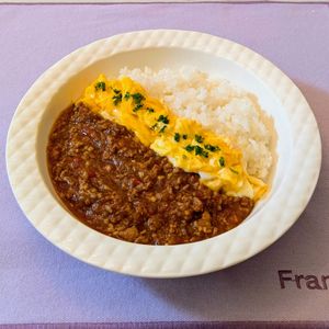 𝔂𝓾𝓶𝓲🍓の作ってみた!投稿(スプーンが止まらない♡ふわたまキーマカレー)