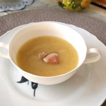 女性に嬉しい♪【さつまいもと無花果のスープ】