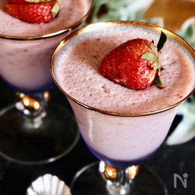 いちごのヘルシープリン🍓