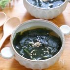 『洋風わかめスープ』
