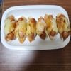 とももの作ってみた!投稿(子供達大絶賛♡むちゃ旨♡焼売の皮deポテトウィンナー巻き♡)