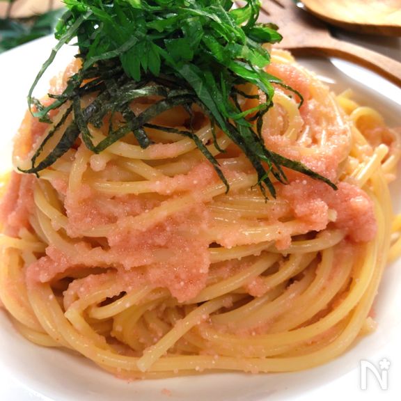 茹でて和えるだけ！簡単なのに絶品！何度も作りたい明太子パスタ