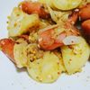 サトちゃんの作ってみた!投稿(食感も楽しめる和風テイスト♡長芋とソーセージの秋のジャーマン)