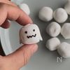【レンジで簡単】ブルーベリーとココアプリンのハロウィンケーキの工程4