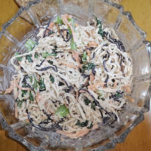 9Sの作ってみた!投稿(旨味爆発♡【小松菜と切り干し大根の和風マヨサラダ】栄養満点◎)