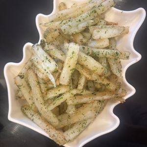 おちまるの作ってみた!投稿(長芋の青のりバター【スティックで食べやすい♪やみつき副菜】)