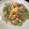 りんごの作ってみた!投稿(シャキふわ♡【カニカマレタス炒飯】簡単にすぐ出来ます‼︎)