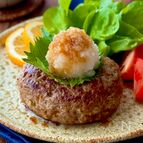 ふんわり豆腐ハンバーグ♩おろしぽん酢仕立て