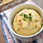 食材3つ♡簡単旨し♡たまごとベーコンのポテトサラダ♡