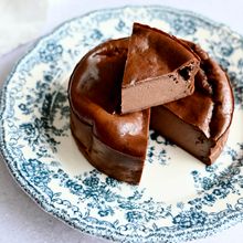 ヘルシーなのに濃厚♪豆腐で作るチョコレートチーズケーキ