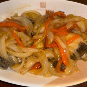 たかろの作ってみた!投稿(たらの和風野菜あんかけ【#揚げない#水溶き片栗粉不要】)