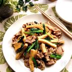豚肉と高野豆腐のオイスターソース炒め