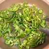【味付け不要】ピーマンの明太塩こんぶ炒めの工程2