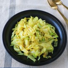 『キャベツのカレー炒め』