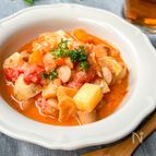 野菜たっぷり！和風まろやかトマトスープ