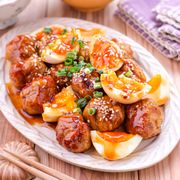 【照りたま豚こまボール】虜になる旨さのやみつきおかず♡