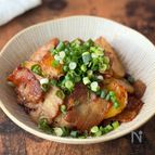 カリッ！ほくほくコク旨！【肉じゃが風甘辛焼き】