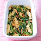 ほうれん草の『松花堂弁当』風おひたし