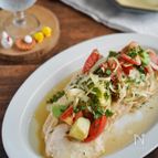 【和風で食べやすい！】鶏ハムマリネ