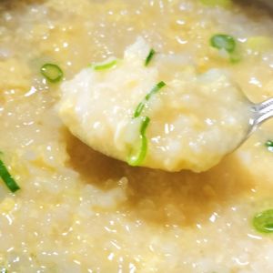 しゃきぴよラブの作ってみた!投稿(ふわとろ中華風たまご雑炊!5分で簡単・美味しい♪)