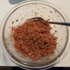 電子レンジで完結!【夏野菜のジャージャー麺風冷やしうどん】の工程1