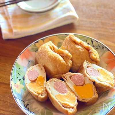 絶品♡ウインナー入りたまご巾着