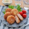 サクサクふんわり♪はんぺんとカニカマで作る【海老カツ】