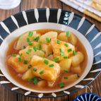 10分煮るだけ♪『鶏むね肉と大根の甘辛♡とろとろ煮』