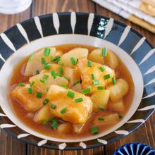 10分煮るだけ♪『鶏むね肉と大根の甘辛♡とろとろ煮』