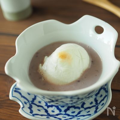 混ぜて簡単！ココナッツミルクぜんざい