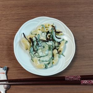 ゆの作ってみた!投稿(【塩昆布入り和風マカロニサラダ】これはハマる！！)