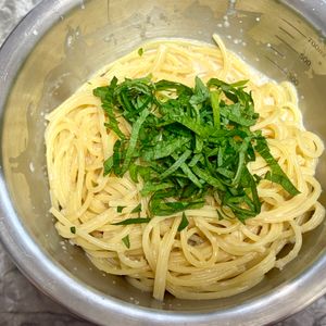 968467の作ってみた!投稿(和えるだけ♪いちばん美味しい！たらこパスタ)