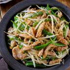 もやしでも大満足！青椒肉絲