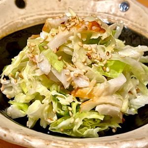 michuの作ってみた!投稿(お手軽＆簡単♩キャベツとちくわのごまマヨサラダ)