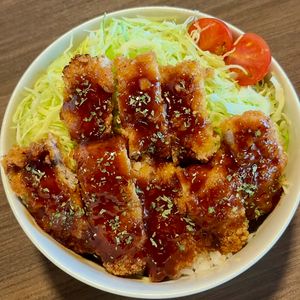 料理_新米パパの作ってみた!投稿(【デミカツ丼】がっつり男子の胃袋を掴む！)