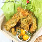 ガーリック香るささみフライ・磯辺仕立。
