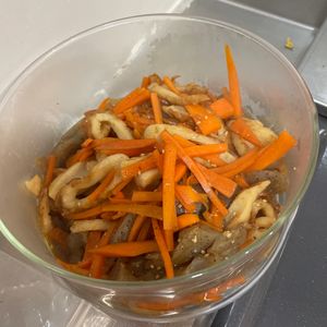1169387の作ってみた!投稿(【こんにゃくとちくわの甘辛煮】すぐできて作り置きにも◎)