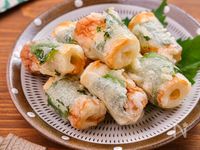 【ちくわのしそ天ぷら】うどんと一緒に♪おつまみにも◎