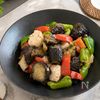 彩り華やか【豚肉となすの甘辛炒め】ご飯がすすむ♡