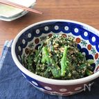絶品☆春菊のごま和え☆お弁当にも♪